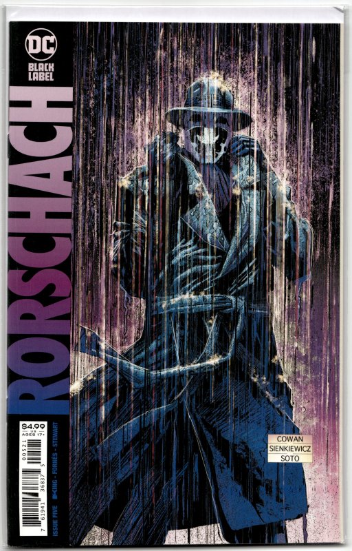 Rorschach #5 Variant Cover (2021) Watchmen