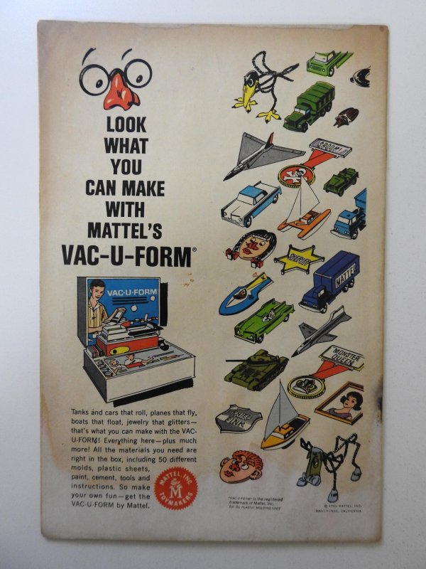 The Brave and the Bold #66 (1966) GD Cond moisture damage, rust on bottom staple