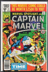 Marvel Spotlight #8 (1980) Captain Marvel
