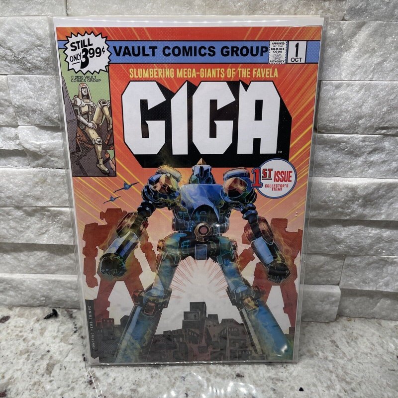 GIGA #1 - Homage Shogun Warriors #1 Tim Daniels Variant - Vault Comics 2020 NM+