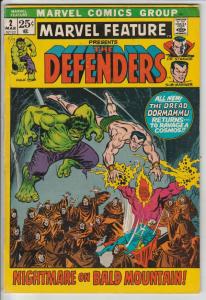 Marvel Feature presents Defenders, The #2 (Mar-72) VF+ High-Grade Dr.Strange,...