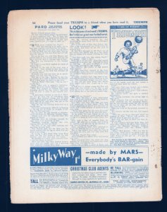 Vintage 1939 Triumph Comics Vol 30 #773 - RARE Early Superman Appearance (3/3.5)
