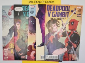 Deadpool Vs. Gambit #1 2 3 4 5 Complete Set 1-5 2016 Marvel Comics