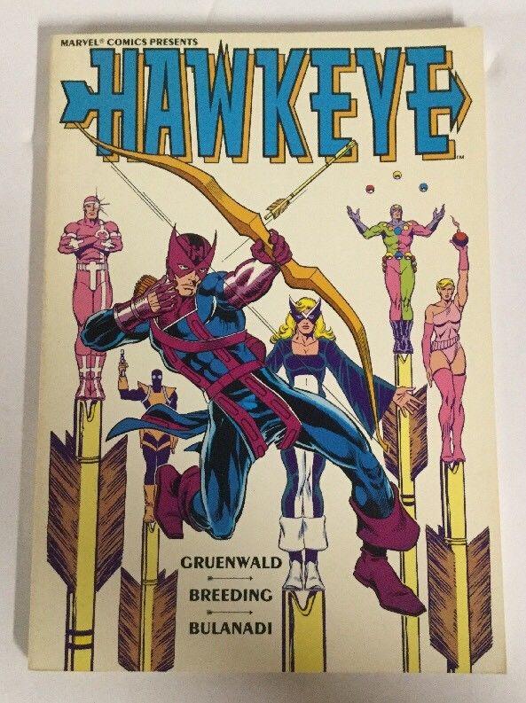 Hawkeye TPB NM Near Mint Limited Series Marvel Comics Mark Gruenwald