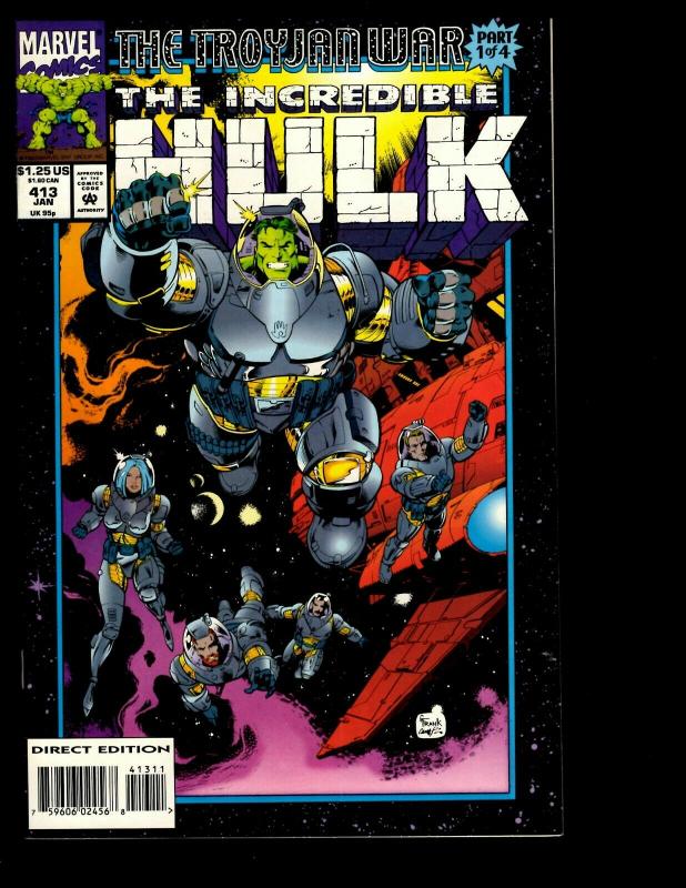 12 Incredible Hulk Comics # 406 407 408 409 410 411 412 413 414 415 416 417 GK19