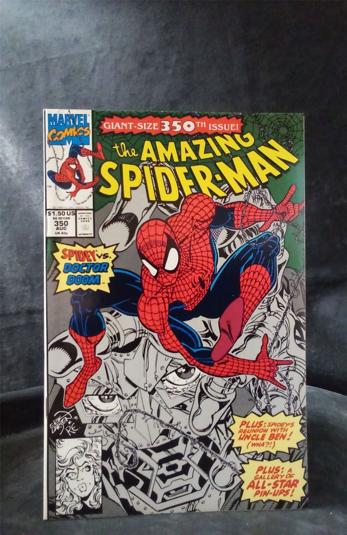 The Amazing SpiderMan 350 1991 Marvel Comics Comic Book Comic