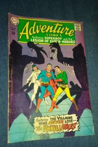 Adventure Comics #361-1967 vg Legion of Super-Heroes / Superboy