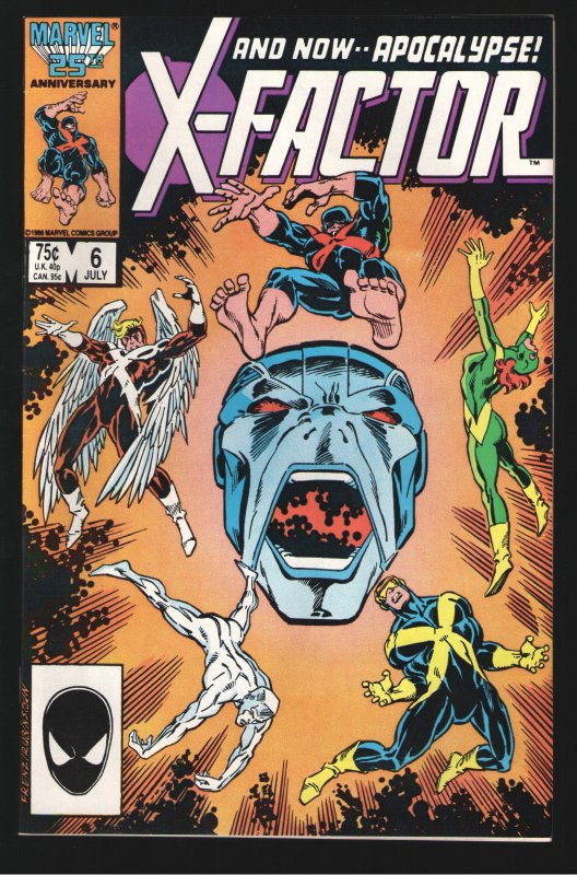 X FACTOR 6 NM++ 9.4;1st FULL APPEARANCE of  APOCALYPSE