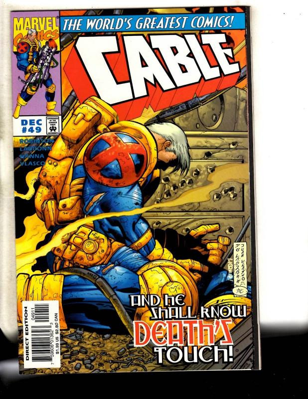 Lot Of 12 Cable Marvel Comic Books  42 43 44 45 46 47 48 49 50 1 2 -1 X-Men DB9