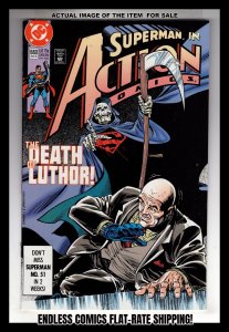 Action Comics #660 (1990) THE DEATH OF LUTHOR!     / EBI#3