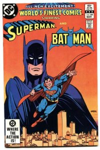 World's Finest #289-1983-Batman-Superman-Sex Worms story!  DC