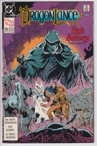 DRAGONLANCE #15 (Jan 1990) FVF 7.0 white paper.