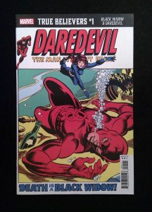 True Believers Black Widow And Daredevil #1  MARVEL Comics 2020 NM