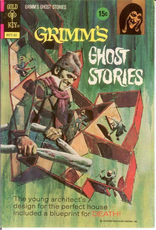 GRIMMS GHOST STORIES 8 VF WIILLIAMSON 1973 COMICS BOOK