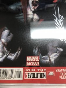 Morbius : The Living Vampire (2013) # 1 (CGC SS 9.8) Signed Gabriele Dell'otto