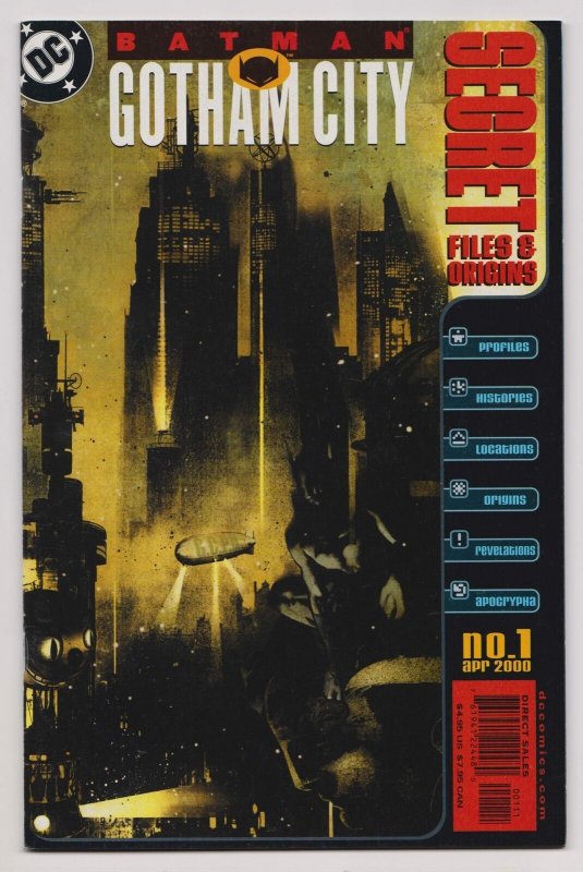 Batman: Gotham City Secret Files & Origins #1 (DC, 2000) VF