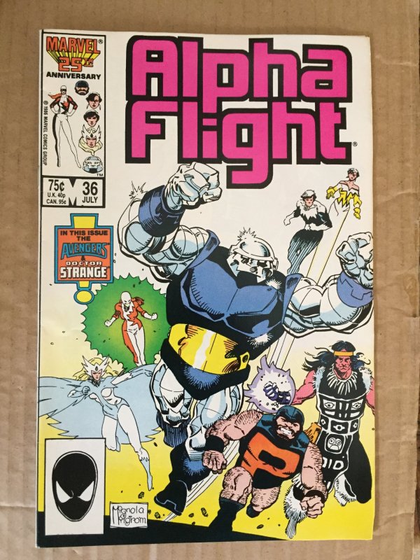 Alpha Flight #36 (1986)
