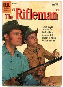 Rifleman #5 1960- Chuck Connors Dell Western VG