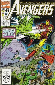 The Avengers #327 (1990)  VF+ 8.5