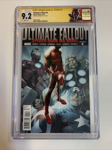 Ultimate Fallout (2011) # 4 (CGC SS 9.2 WP)  1st App | Signed Mark Bagley 759606076840