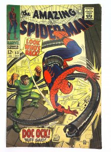 Amazing Spider-Man (1963 series)  #53, Fine- (Actual scan)