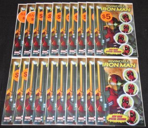 INVINCIBLE IRON MAN #1 - NEW YORK SPECIAL EDITION VARIANT 20pc Comic Lot -F