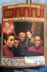 Omni magazine-feb/mar 1993,Star Trek deep space nine