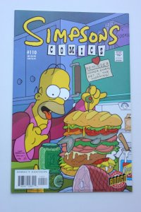 Simpsons Comics #110 (2005) Homer Simpson NM
