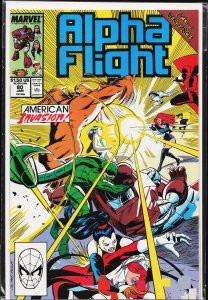 Alpha Flight #80 (1990) Alpha Flight