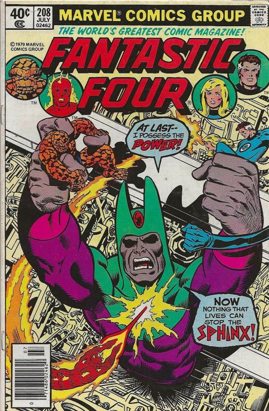 Fantastic Four #208 (1979) - VF