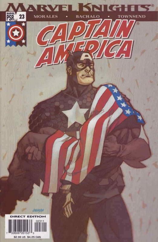 Captain America (4th Series) #23 VF/NM; Marvel | save on shipping - details insi