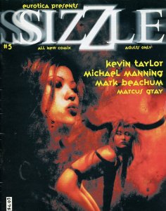 Sizzle #5 (2000)Erotica Presents Kevin Taylor Adult Mag VG+ 4.5