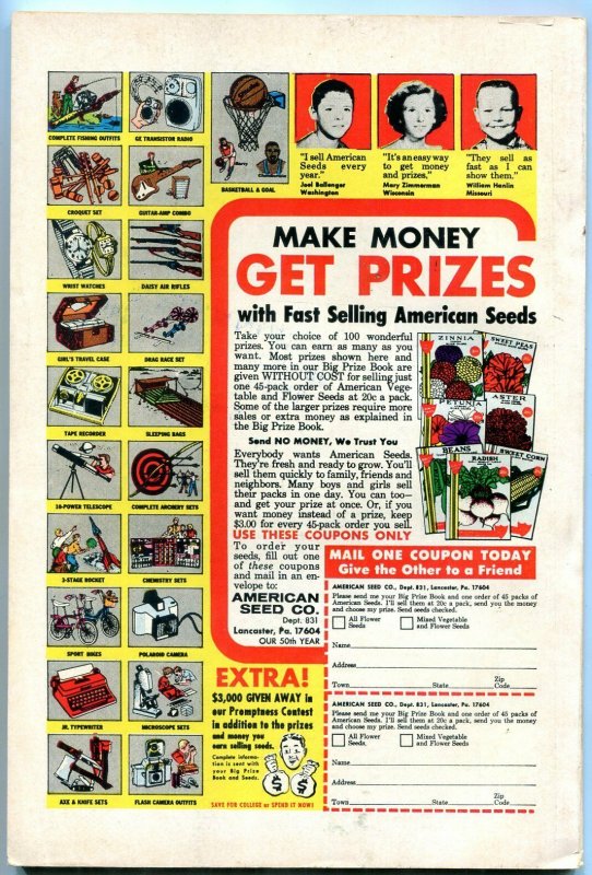 ACTION COMICS #360 DC SUPERGIRL 1968 80 PG GIANT #45 VG+ 