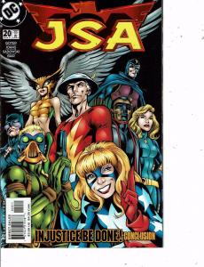 Lot Of 2 JSA DC Comic Books #19 20 Superman Batman LH24
