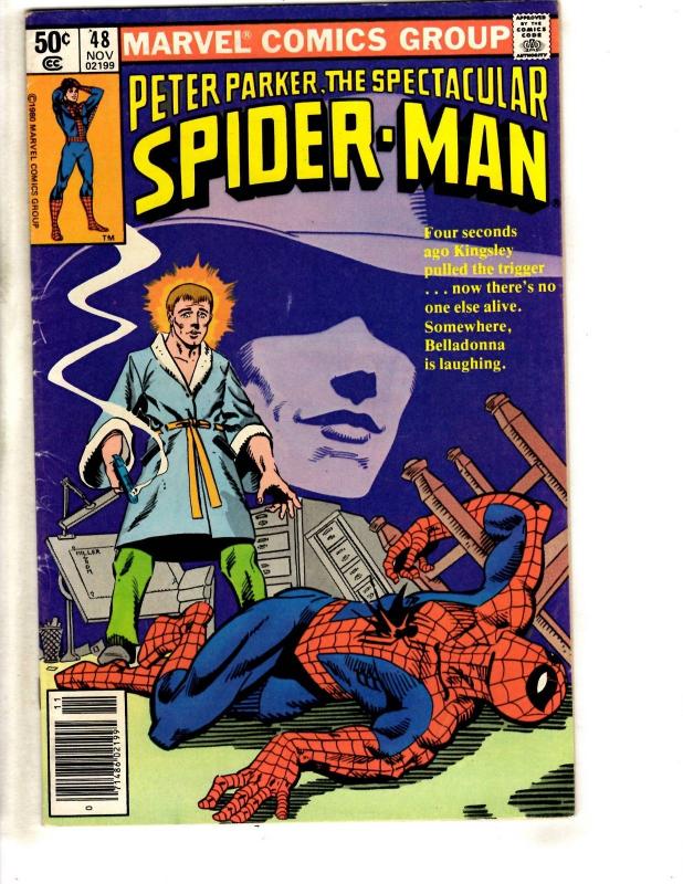 8 Spectacular Spider-Man Marvel Comic Books # 46 47 48 49 50 51 52 53 CR50