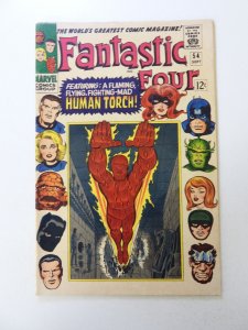 Fantastic Four #54 (1966) FN+ condition