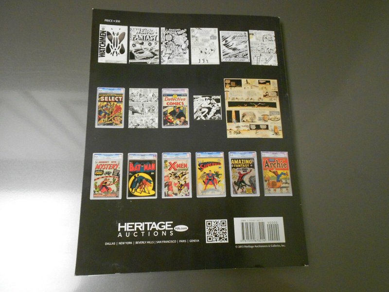 2013 MAY 16-18 HERITAGE Comics Comic Art BATMAN Frank Miller 264 pg Romita Perez