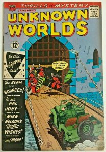 UNKNOWN WORLDS#49 VG/FN 1965 ACG SILVER AGE COMICS