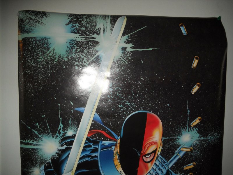 1991 DEATHSTROKE THE TERMINATOR BY ZECK  POSTER  