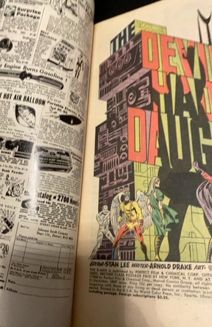 The X-Men #51 (1968)The devil in the daughter