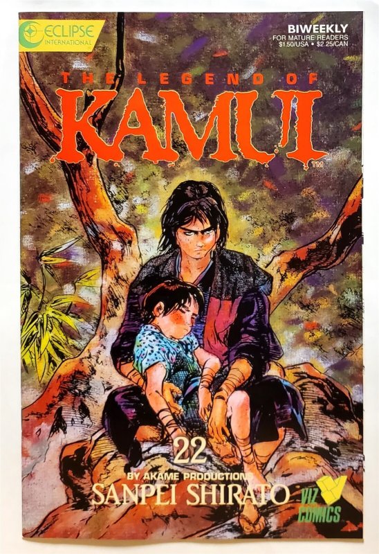 Legend of Kamui, The #22 (April 1988, Eclipse) 8.0 VF