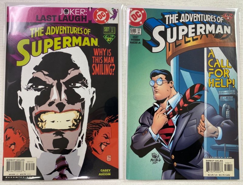 Superman lot #551-598 DC 34 different books 8.0 VF (1997-2002)