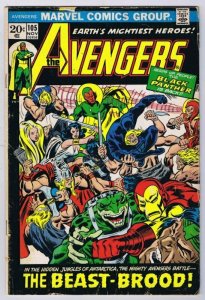 Avengers #105 ORIGINAL Vintage 1972 Marvel Comics Beast Brood