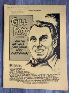 1979 THE ART OF GILL FOX Fanzine VG/FN 5.0 Cartoonews Special Artist Issue
