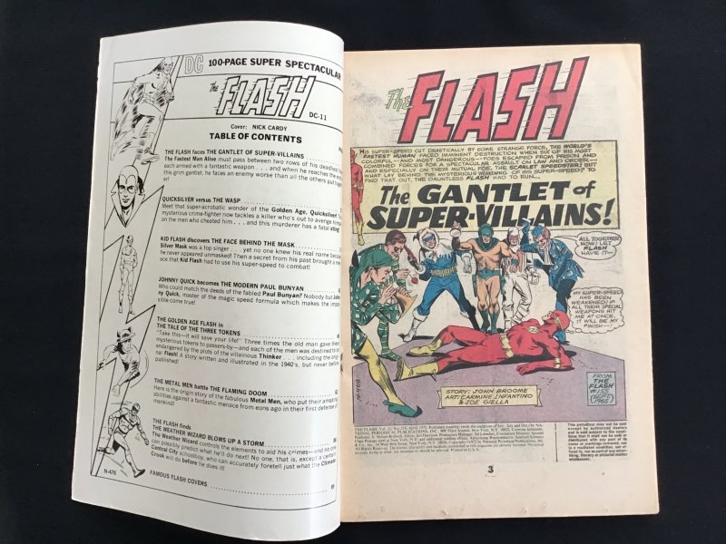 Flash #214 aka DC 100-Page Super Spectacular #11 (1972) - F+