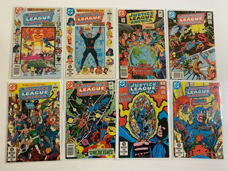 Justice League of America Comic Lot 40 Diff #200-249 6.0 FN