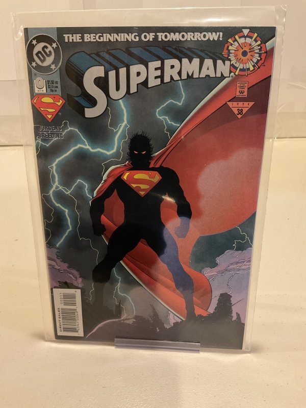 Superman #0  1994  9.0 (our highest grade)  Zero Hour!