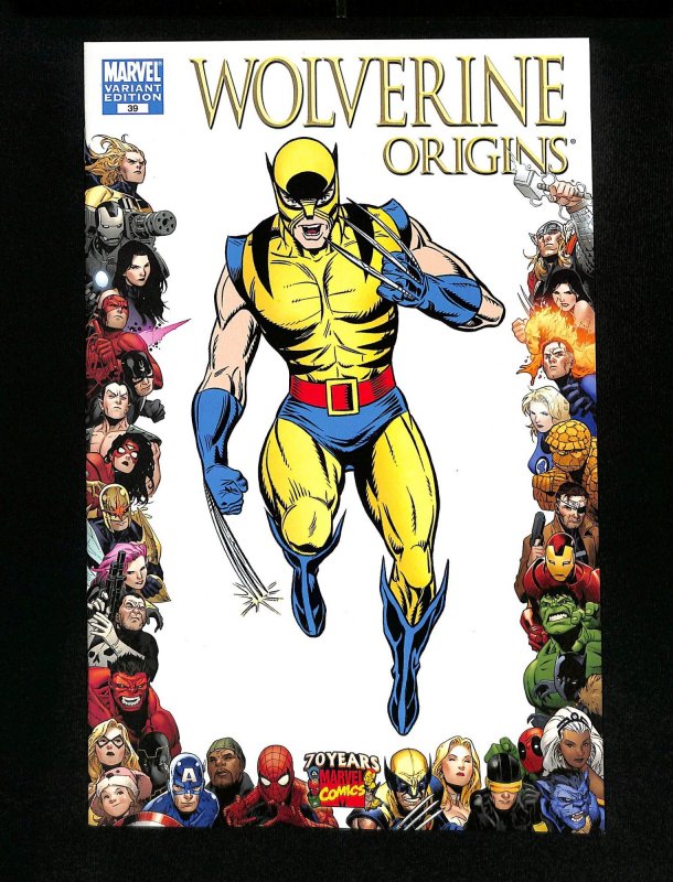 Wolverine: Origins #39 70th Frame Variant