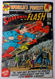 World's Finest Comics #198 (6.5, 1970) 3rd Superman vs Flash race (part 1)