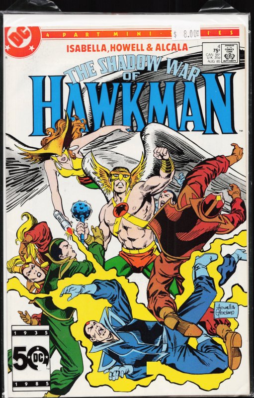 The Shadow War of Hawkman #4 (1985) Hawkman